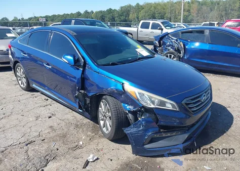 2016 Hyundai Sonata Limited из США, поврежденный, VIN 5NPE34AF2GH270786